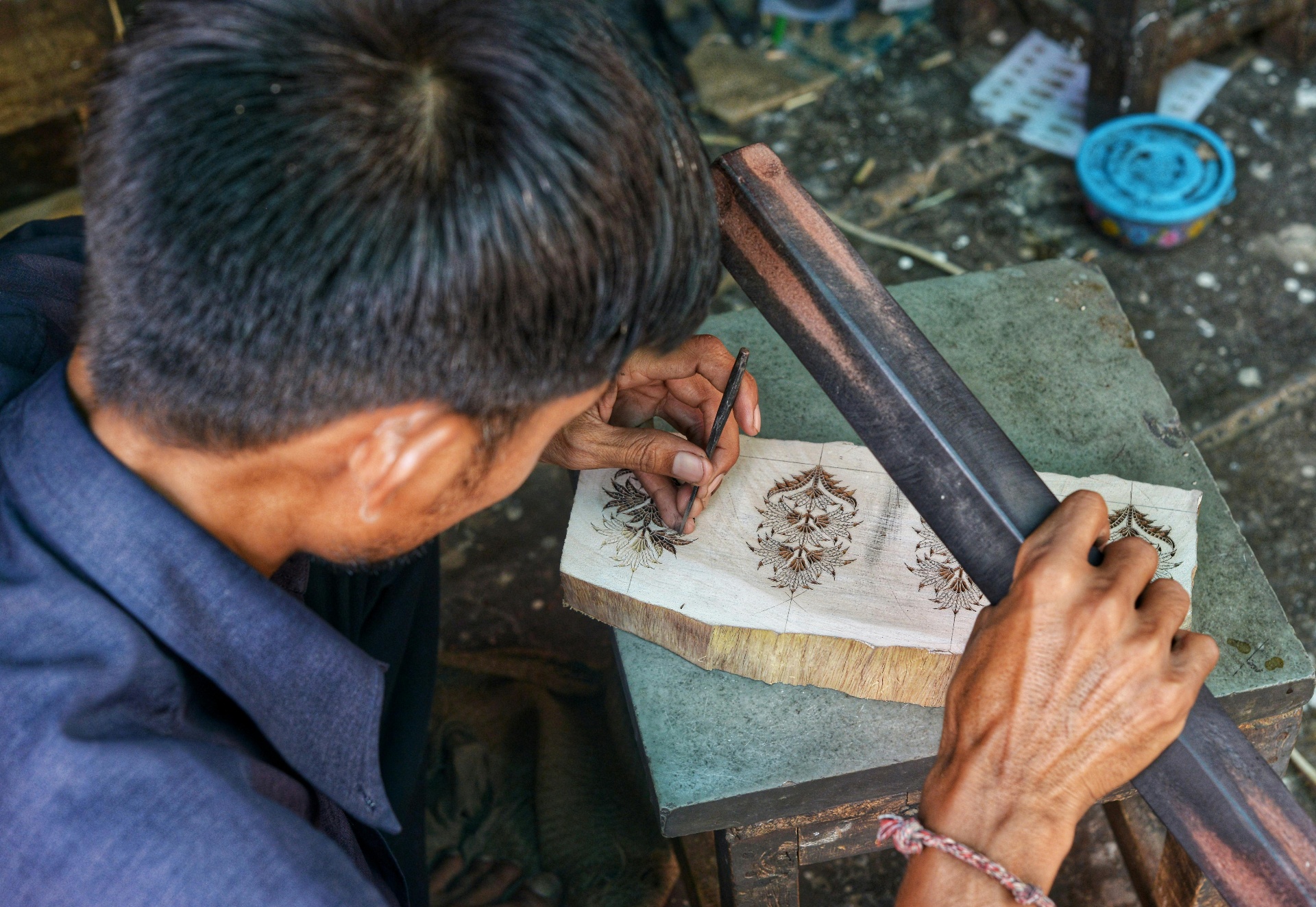 Block-printing atelier