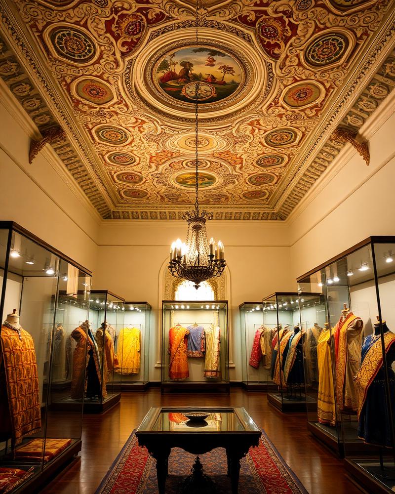 Textile museum interior